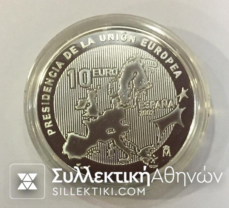 SPAIN 10 Euro 2002